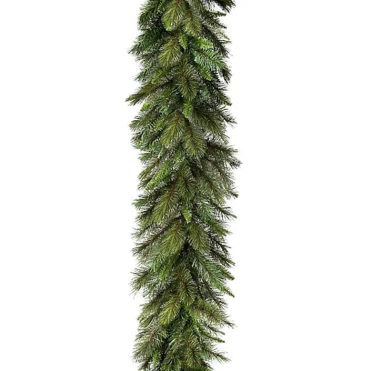 Christmas Arrangements & Garland>Kirklands Home Deluxe Belgium Pine Garland Green