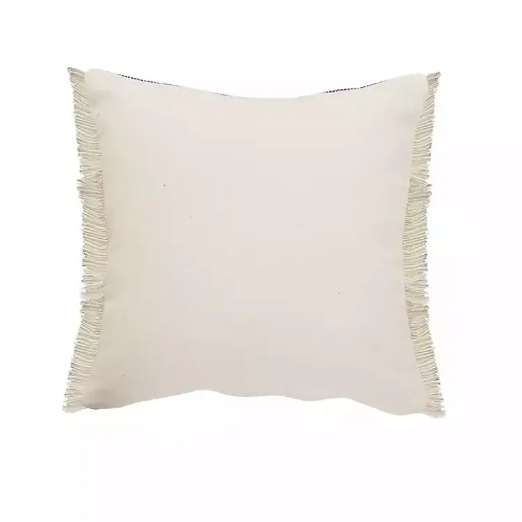 Pillows>Kirklands Home Denim Blue Braided Stripe Throw Pillow, 24 in.
