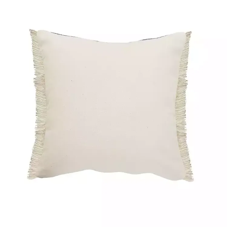 Pillows>Kirklands Home Denim Blue Braided Stripe Throw Pillow, 20 in.