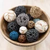 Bowl Filler>Kirklands Home Denim Blue Dried Orb Bag
