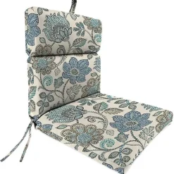 Kirklands Home Denim Busan Outdoor Dining Chair Cushion