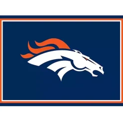 Kirklands Home Denver Broncos Area Rug, 3x4 Blue Outlet
