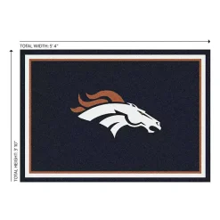 Kirklands Home Denver Broncos Area Rug, 4x6 Blue Discount