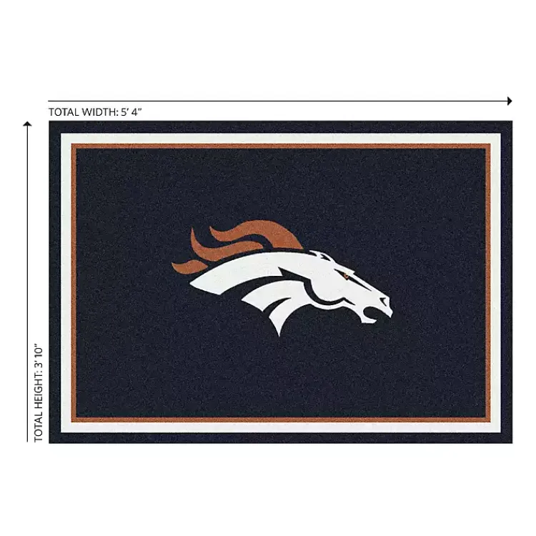 Kirklands Home Denver Broncos Area Rug, 4x6 Blue Discount