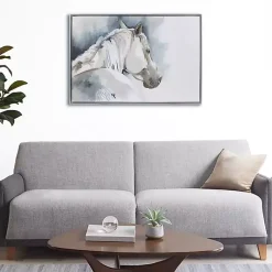 Kirklands Home Derby Hand Embellished Horse Framed Canvas Print Hot