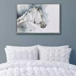 Kirklands Home Derby Hand Embellished Horse Framed Canvas Print Hot