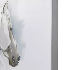 Kirklands Home Derby Hand Embellished Horse Framed Canvas Print Hot