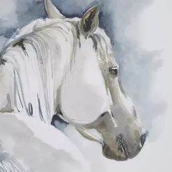 Kirklands Home Derby Hand Embellished Horse Framed Canvas Print Hot