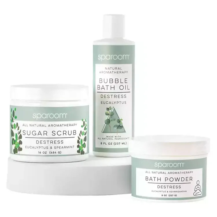Kirklands Home Destress Bath Bundle Gift Set Green Online