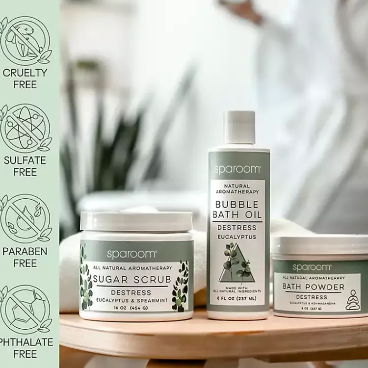 Kirklands Home Destress Bath Bundle Gift Set Green Online