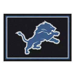 Kirklands Home Detroit Lions Area Rug, 4x6 New