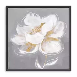Kirklands Home Devine Bloom Framed Canvas Art Print Hot