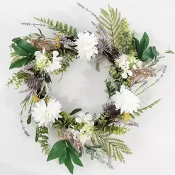 Wreaths>Kirklands Home Dhalia and Olive Wreath Multi