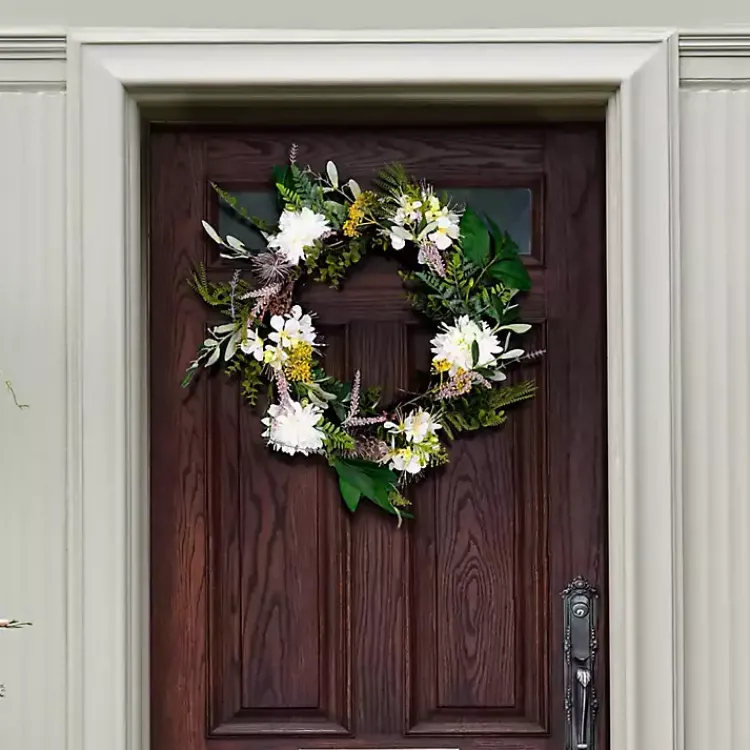 Wreaths>Kirklands Home Dhalia and Olive Wreath Multi