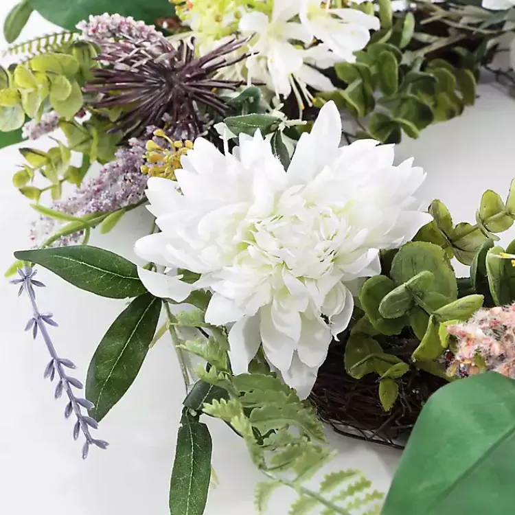 Wreaths>Kirklands Home Dhalia and Olive Wreath Multi