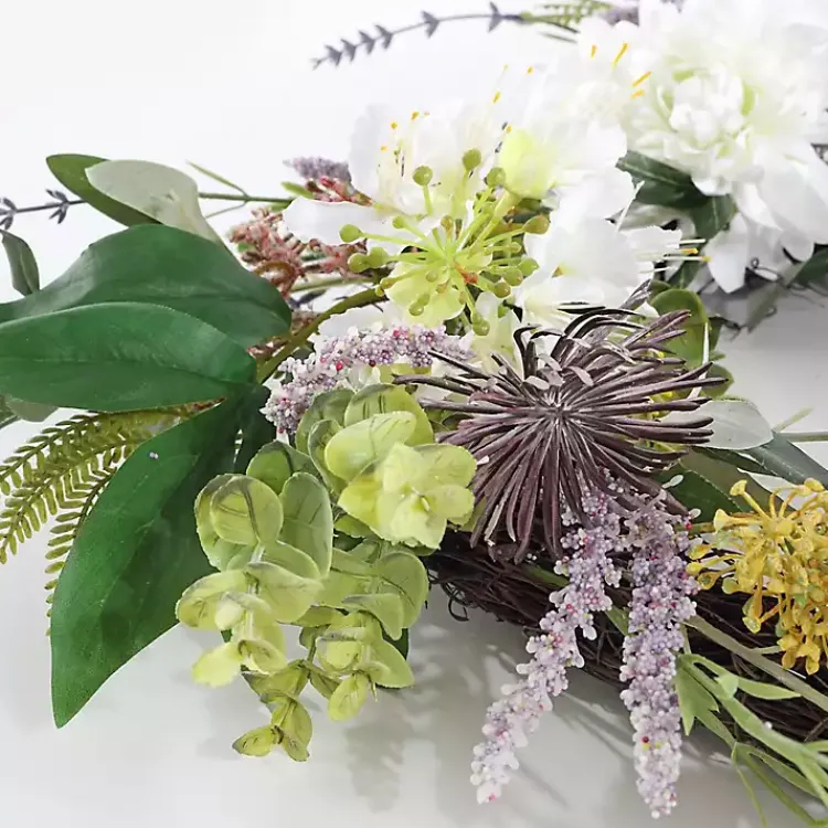 Wreaths>Kirklands Home Dhalia and Olive Wreath Multi