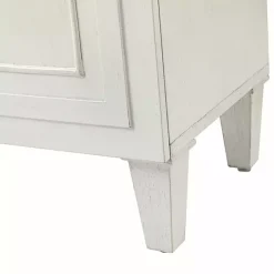 Kirklands Home Dietrich Wood 4-Door Sideboard White Hot
