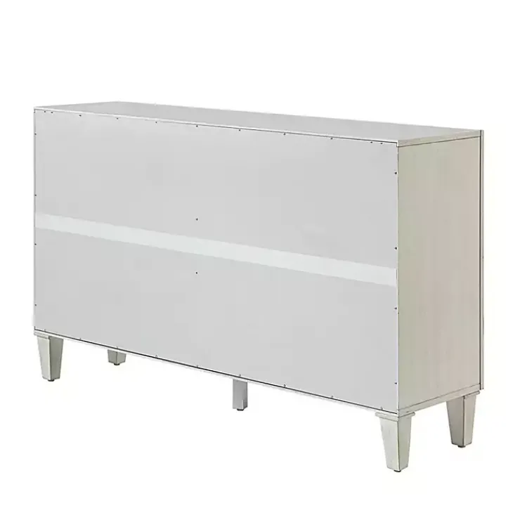Kirklands Home Dietrich Wood 4-Door Sideboard White Hot