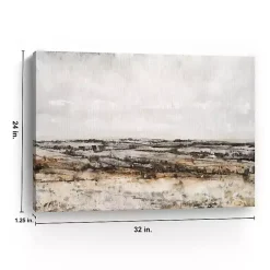 Kirklands Home Distant Valley Canvas Art Print Gray Sale
