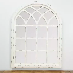 Kirklands Home Distressed Cream Sadie Arch Mirror Ivory Online