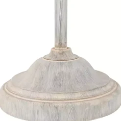 Kirklands Home Distressed Gray Hadlee Floor Lamp Tan Outlet