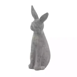Kirklands Home Distressed Rabbit Outdoor Statue Gray Online