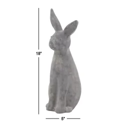 Kirklands Home Distressed Rabbit Outdoor Statue Gray Online