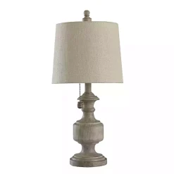 Kirklands Home Distressed Urn Resin Table Lamp Gray Online
