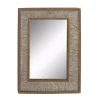 Kirklands Home Distressed Gray Wood Rectangular Wall Mirror Online
