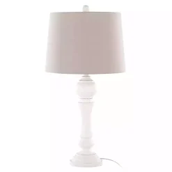 Kirklands Home Distressed Off- Wilton Table Lamps, Set of 2 White Outlet