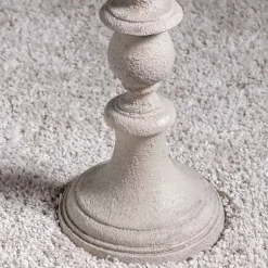 Kirklands Home Distressed Taupe Finish Floor Lamp White Best