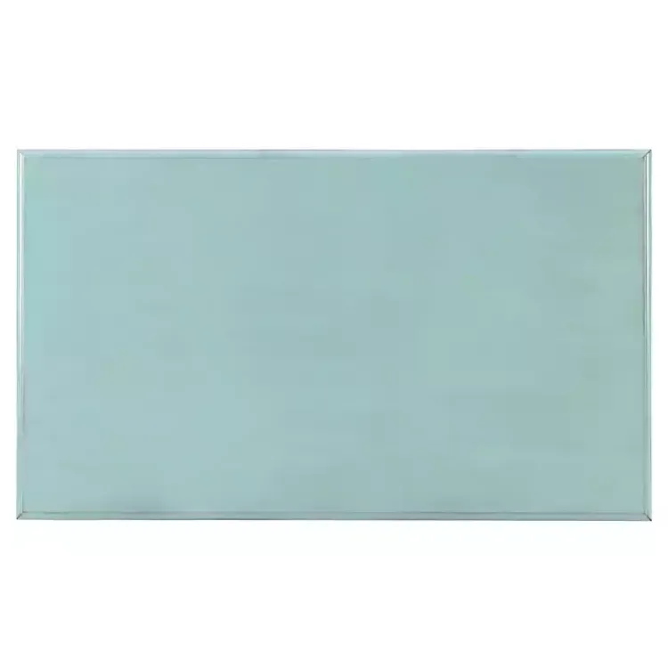 Kirklands Home Distressed Turquoise Wood 3-Drawer Coffee Table Blue Clearance