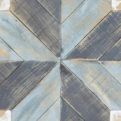 Kirklands Home Distressed White and Blue Farm Star Wall Plaque Online