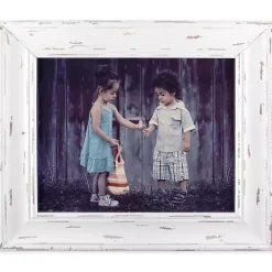 Picture Frames>Kirklands Home Distressed White Farmhouse Frame, 8x10