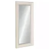 Kirklands Home Distressed White Maron Wall Mirror Hot