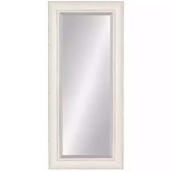 Kirklands Home Distressed White Maron Wall Mirror Hot