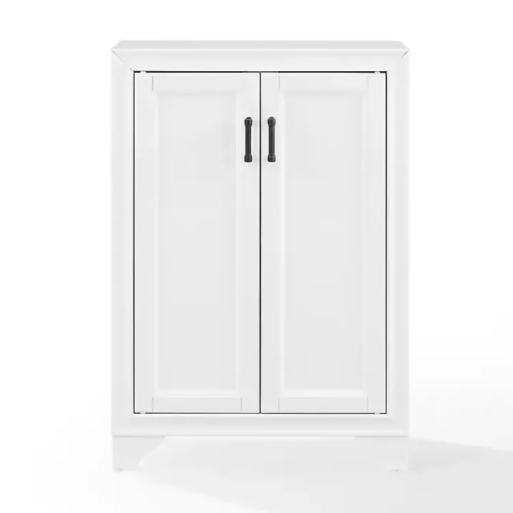 Kirklands Home Distressed Wood Accent Cabinet White Online