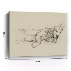 Kirklands Home Dog Days III Canvas Art Print Sale