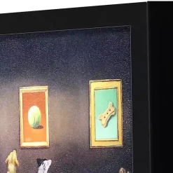Kirklands Home Dog Museum Framed Art Print Sale
