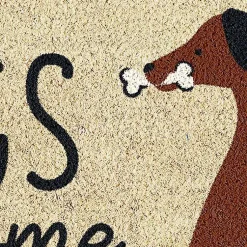 Kirklands Home Dogs Welcome People Tolerated Doormat Best