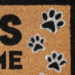Kirklands Home Dogs Welcome People Tolerated Coir Doormat Clearance