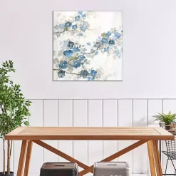 Kirklands Home Dogwood in Blue Canvas Art Print Discount