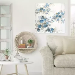 Kirklands Home Dogwood in Blue Canvas Art Print Discount
