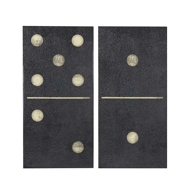 Kirklands Home Dominos Canvas Art Prints, Set of 2 Hot