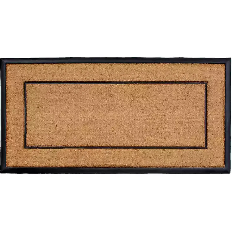 Kirklands Home Double Border Doormat, 48x24 in. Outlet