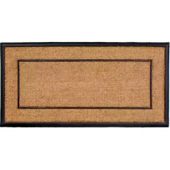 Kirklands Home Double Border Doormat, 48x30 in. Best