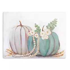 Fall>Kirklands Home Double Pumpkins Canvas Art Print