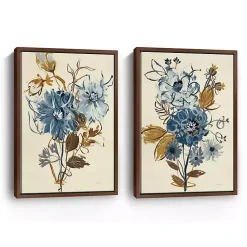 Kirklands Home Down to Earth Framed Canvas Art Prints, Set of 2 Best