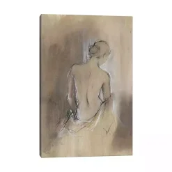 Kirklands Home Draped Figure Canvas Art Print