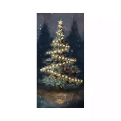 Christmas Art & Wall Decor>Kirklands Home Dreamy Christmas Tree Canvas Art Print, 20x40 in.